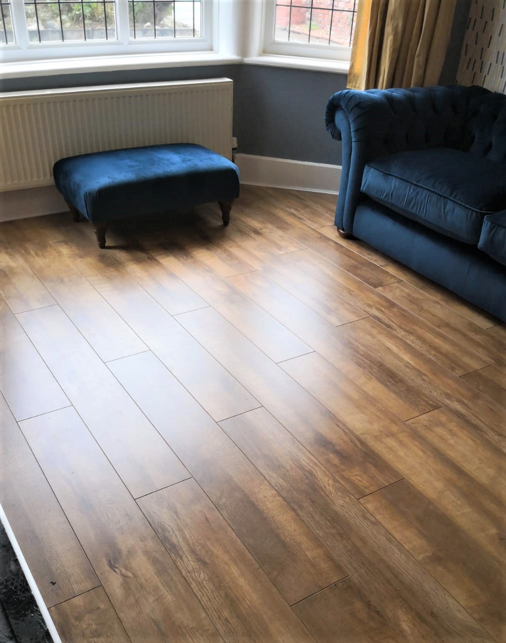 Lifestyle Floors Chelsea Country Oak Laminate Floor Installation The Carpet Shop at the Mews